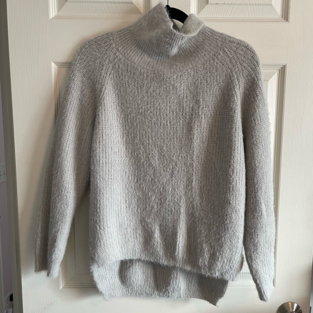 Super Soft Aly Daly Turtleneck Sweater High Low
